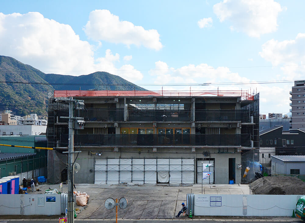 「希望のまち」新築工事 2026年1月7日の様子