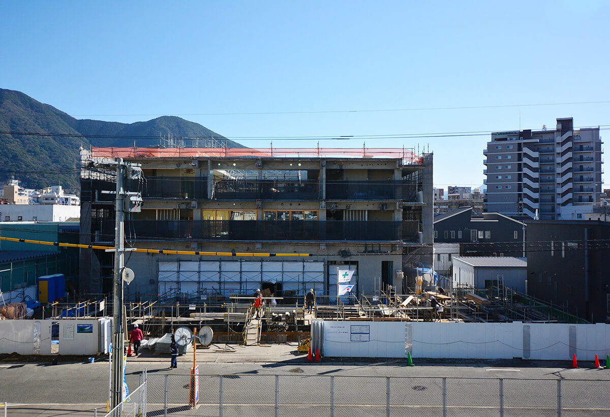 「希望のまち」新築工事 2026年2月3日の様子