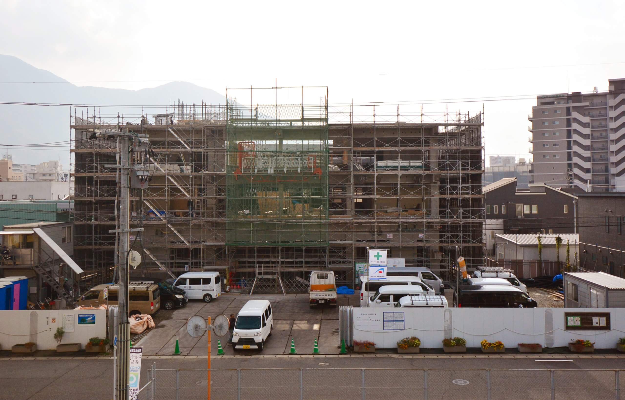 「希望のまち」新築工事 2025年12月2日の様子